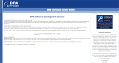 Desktop Screenshot of dpasoftware.com