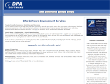 Tablet Screenshot of dpasoftware.com